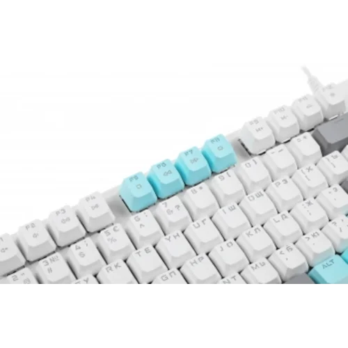 Клавиатура A4Tech Bloody S515R механическая белый USB for gamer LED (подставка для запястий)